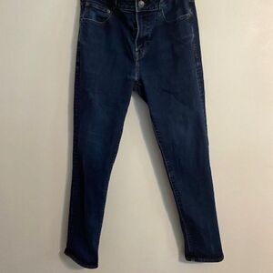 Express Slim distressed 5 pocket jeans, size 34/32